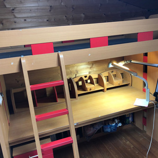 学習机　システムベッド