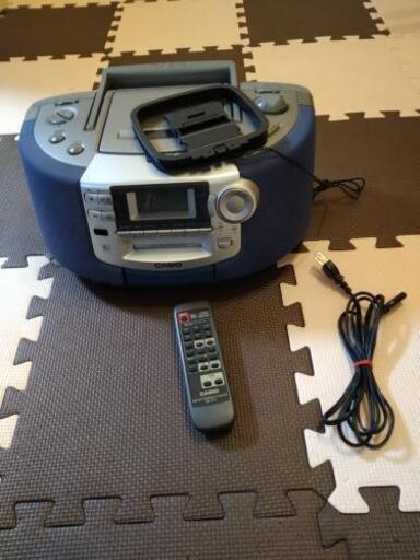 CDデッキ Casio CD/MD portable system