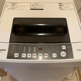 洗濯機　2017年式　Hisense お値下げ可能