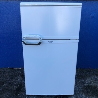 MORITA MR-D09BB 冷蔵庫 88L ホワイト 2009年製 ヨドバシ.com - 森田電工 MORITA DENKO 冷蔵庫（88L・右開き