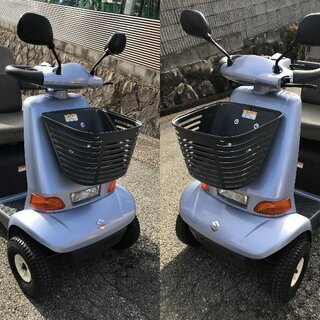 ☆彡suzuki スズキ製・電動車いす・車椅子・バッテリー新品!...