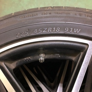 WORK LS 社外ホイール 19インチ 4本 9.5J5HPCD114.3+25 x2 8.5