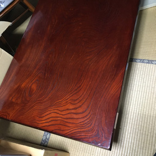テーブル　木製　折り畳み　1050×750×320
