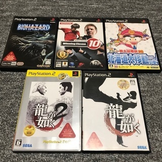 PS2 ソフト5本セット