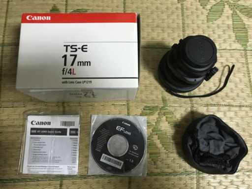 レンズ Canon TS-E17 F4L