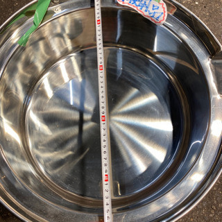 調理器具 茹で麺ステンレス鍋未使用
