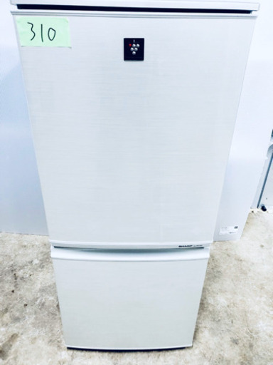310番 SHARP✨ ノンフロン冷凍冷蔵庫❄️  SJ-PD14X-N‼️