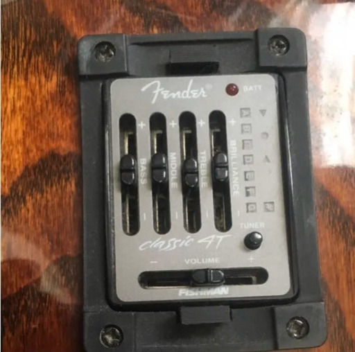 FENDER エレアコ ハードケース、ソフトケース付き