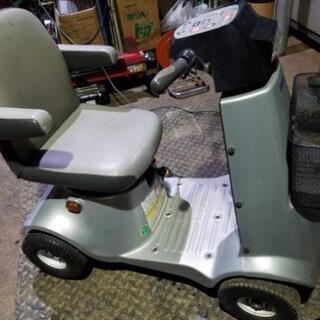 ☆FUKUSHIN SPX-1500 電動車椅子 青 スーパーポルカー福伸電気