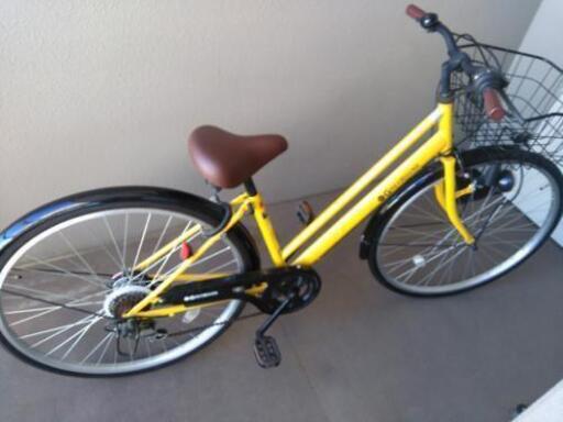 綺麗な6段変速自転車