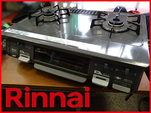 Rinnai/リンナイ 都市ガス■RT64JH-L■左強火力■ガスレンジ ガステーブル