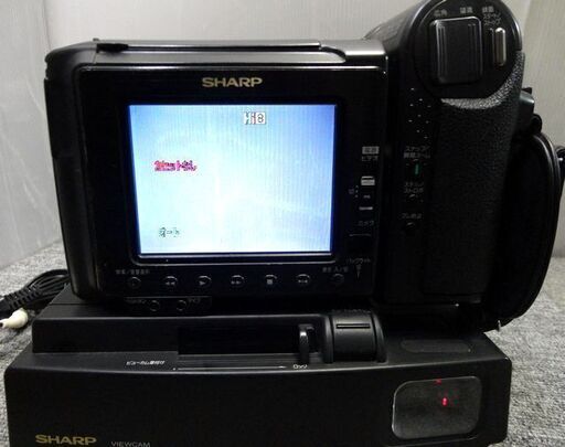 SHARP シャープ VideoHi8対応 VL-HL3 ビデオカメラ ビューカム  TV出力可能 Video8