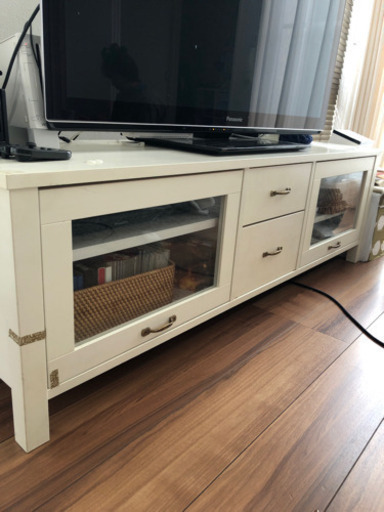 モモナチュラルtvボードサイドボード Jy 湘南台の収納家具 テレビ台 の中古あげます 譲ります ジモティーで不用品の処分