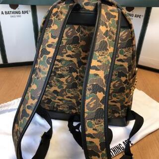 定価でお譲り致します！新品MCM×BAPEスターク バッグパック ウ゛ィセトス リュック