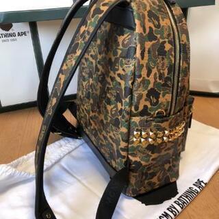 定価でお譲り致します！新品MCM×BAPEスターク バッグパック ウ゛ィセトス リュック