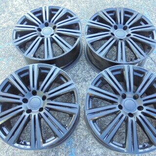 4本set MANARAY SPORT 18×7.5J 114.3 5H +38　黒ツートン 簡易リペア品！　アルファード　エスティマ　クラウン　エクストレイル