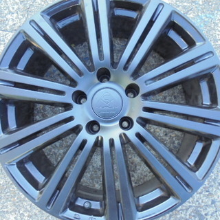 4本set MANARAY SPORT 18×7.5J 114.3 5H +38　黒ツートン 簡易リペア品！　アルファード　エスティマ　クラウン　エクストレイル