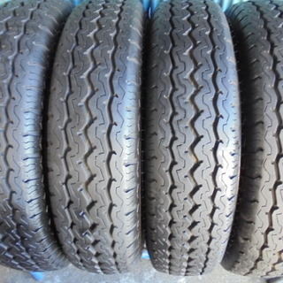 ダンロップ SP LT5 205/85R16 117/115L LT 4本 9.5分溝 極上新品同様品！