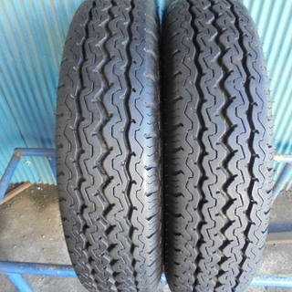 ダンロップ SP LT5 205/85R16 117/115L LT 2本 9.5分溝 極上新品同様