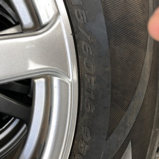 再載　ハンコック　スノータイヤホイール付き