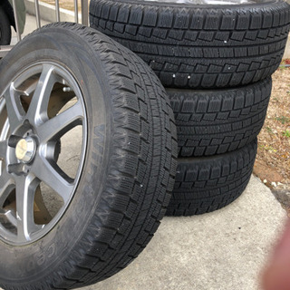 再載　ハンコック　スノータイヤホイール付き