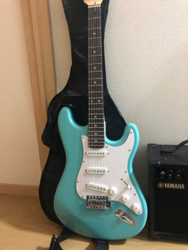 エレキギター、アンプ、ケースセット(おまけ付き) ヤマハ