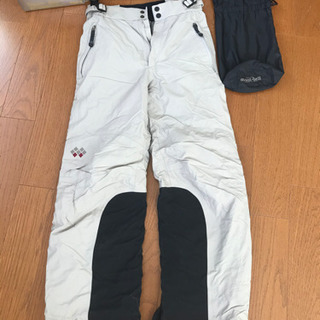 スノボパンツとゴーグル 中古