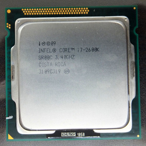 ジャンク パソコン部品 CPU Intel インテル Core i7-2600K 3.4GHz ペイペイ対応 札幌市西区西野