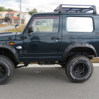 スズキジムニーja22オートマリフトアップ公認済みグリーンパール車検付き かわちゃん 山田川のジムニーの中古車 ジモティー