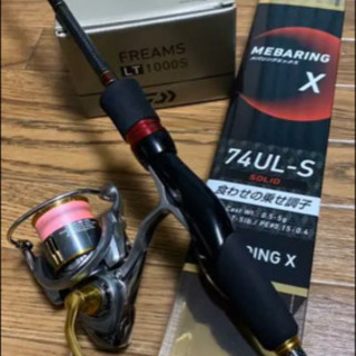 アジング メバリング ロッドリールセット