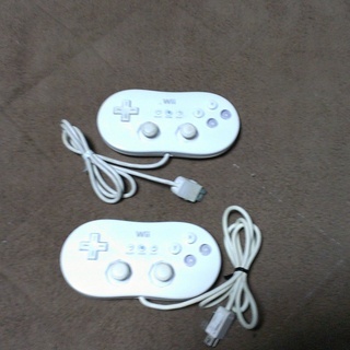 Wii ゲームコントローラー　２個セット　①