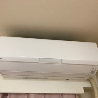 美品/取外済み‼️) 中-大型 2018年製 富士通nocriaエアコン AS-R28H-W 