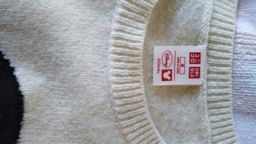 ユニクロ ディズニーのシャツ セーター ねむねむ 石川台のセーター レディース の中古 古着あげます 譲ります ジモティーで不用品の処分