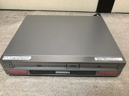 SONY “スゴ録” RDR-VH80 HDD搭載VHSビデオ一体型DVDレコーダー 2004年 