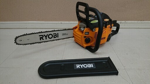 RYOBI エンジンチェンソー ESK-3435 切断長さ350mm チェーンソー（D3463asXGGG)