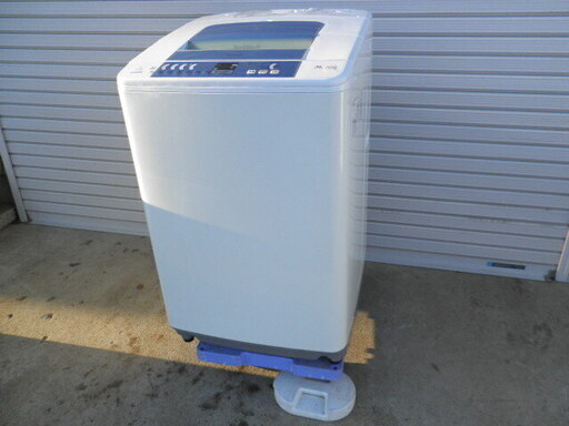日立全自動電気洗濯機BW-7KV　７㎏　２０１０年 無料配送（弊社から２０キロまで