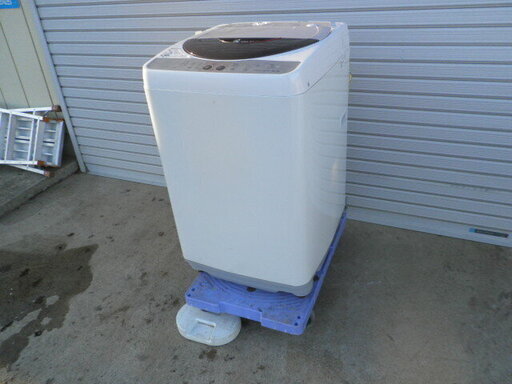 シャープ ５．５kg 全自動洗濯機 ES-FG55J ２００９年 無料配送（弊社から２０キロまで