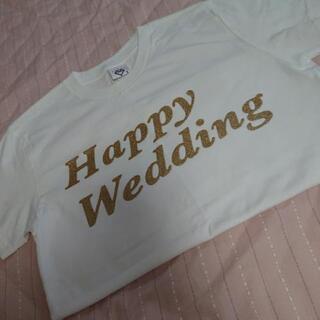結婚式お祝いメッセージTシャツ