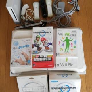 ニンテンドー Wiiセット　フィット、マリオほか　動作確認済み ...