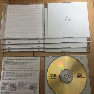 【SOLDOUT】未使用　CD-R 700MB 9枚　イメーション製