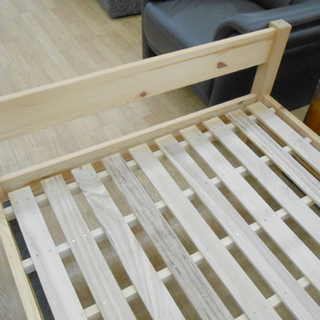MUJI 無印良品 シングルベッド パイン材 木製フレームのみ 良品計画
