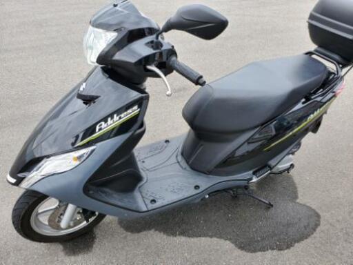 SUZUKIアドレス125現行型で低走行車/商談中