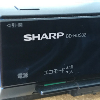 SHARP ブルーレイレコーダー