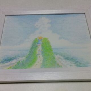 色鉛筆絵画