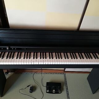 KORG 電子ピアノ LP-180-BK 88鍵 ブラック ペダル