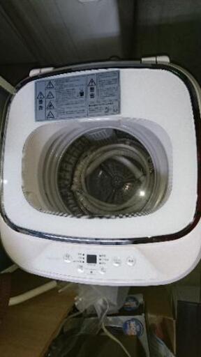 洗濯機 小型 Grand-Line 小型全自動洗濯機 3.8kg ホワイト