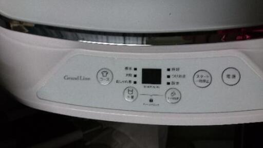 洗濯機 小型 Grand-Line 小型全自動洗濯機 3.8kg ホワイト