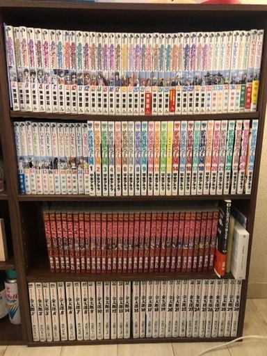 漫画セットおまけ本棚