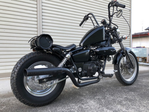 50cc本格アメリカン❗️ HONDA マグナ50 マッドブラック カスタム