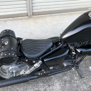 50cc本格アメリカン❗️ HONDA マグナ50 マッドブラック カスタム ...